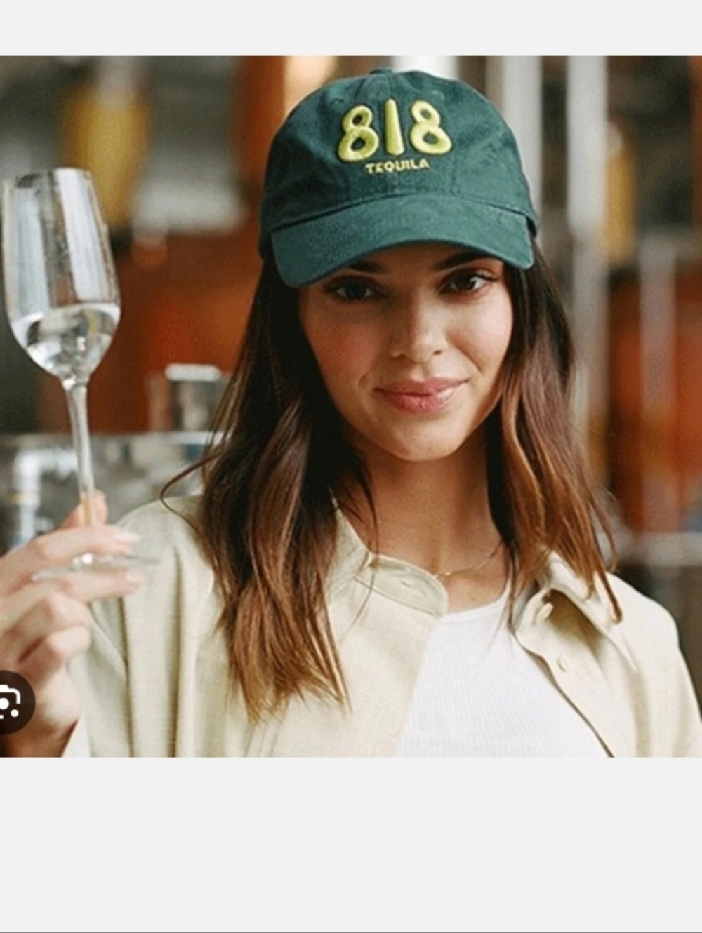 Brandnew Never Been Worn 818 Tequila Green Baseball Cap - Women Accessories